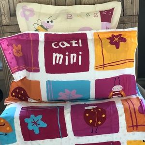 Catimini- Twin Cotton Bedding, 6-Pieces